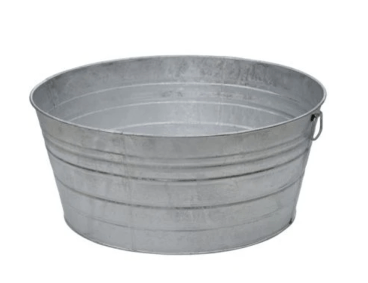 Galvanized Tub